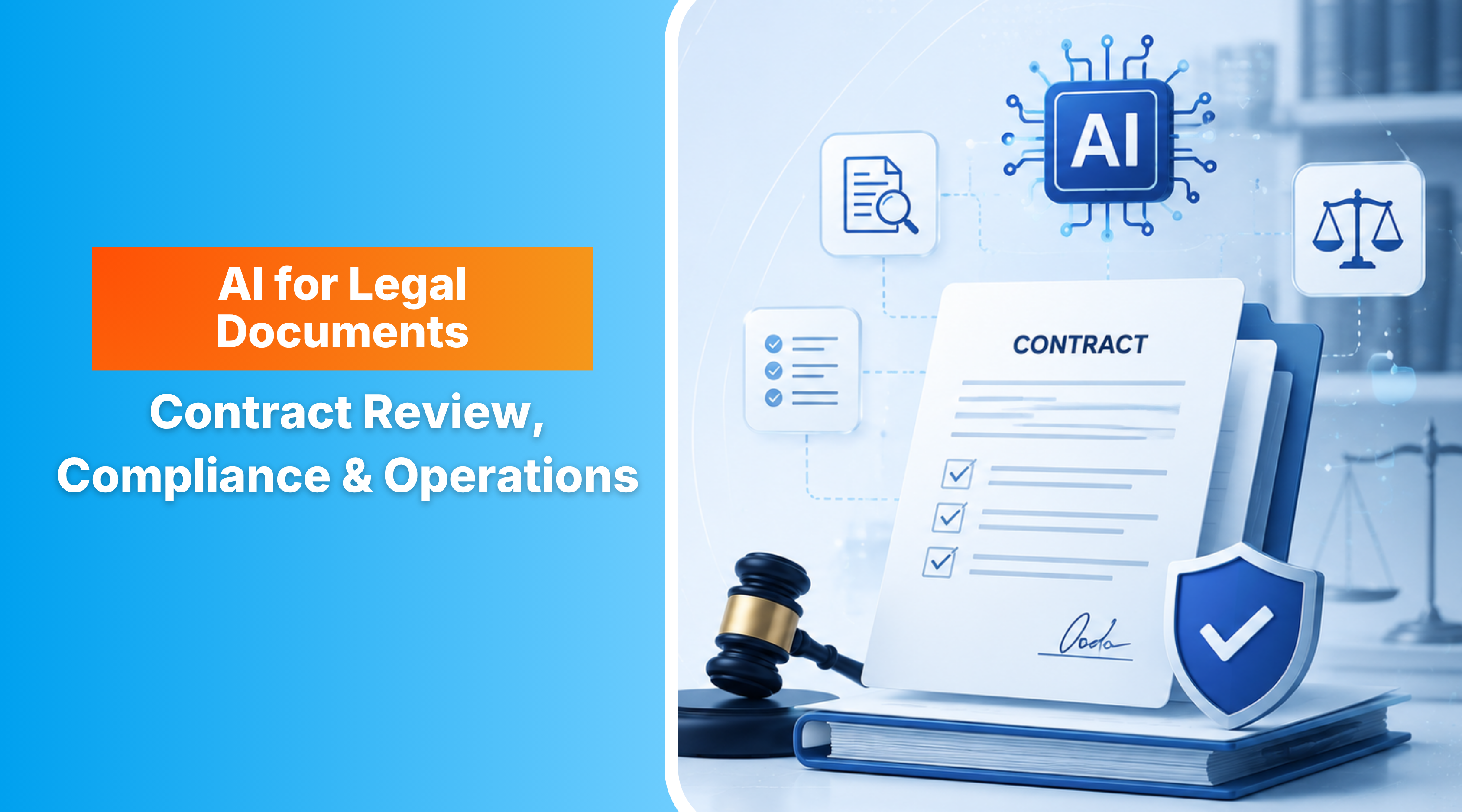 AI for Legal Documents: Contract Review, Compliance & Operations