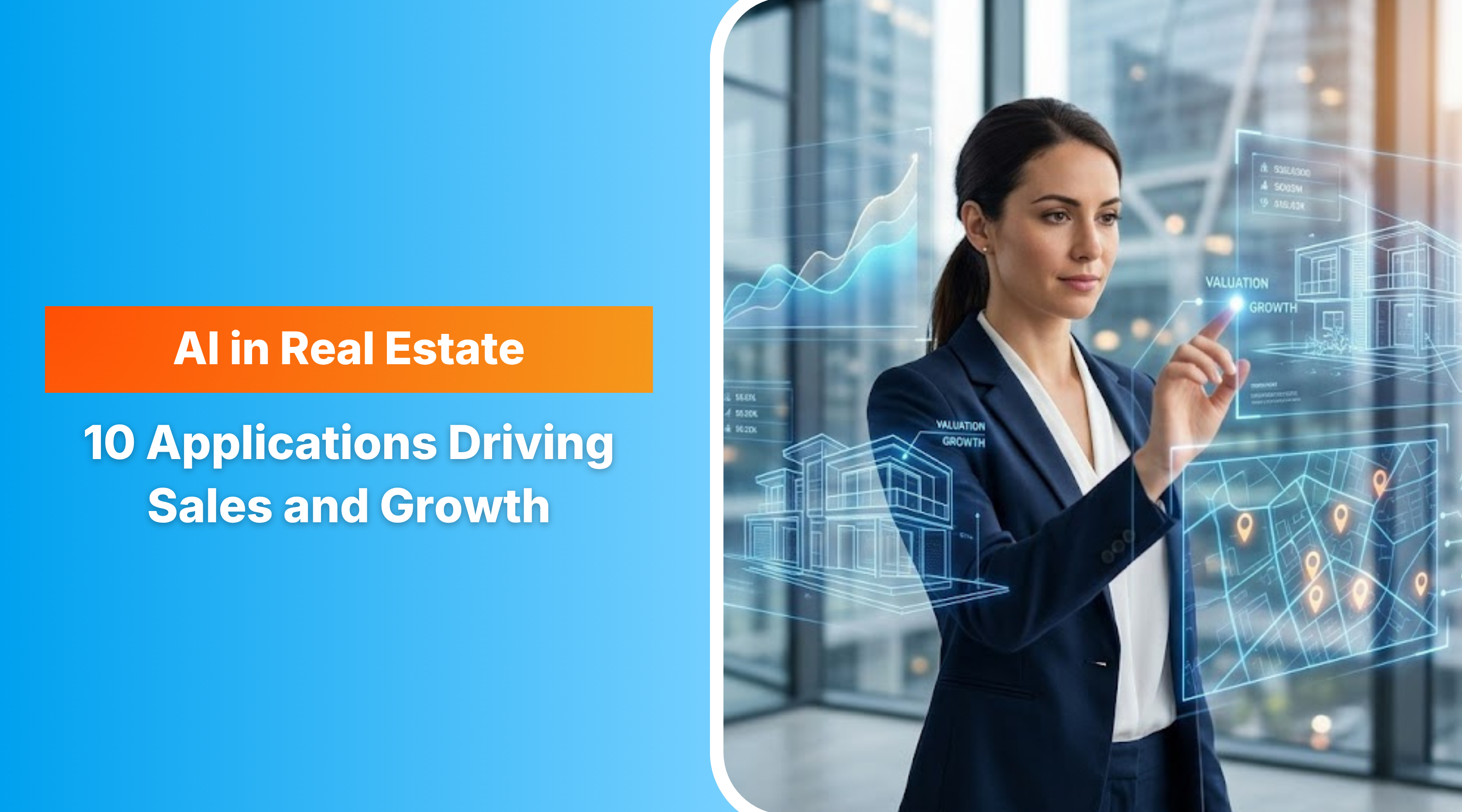 AI in Real Estate: 10 Applications Driving Sales and Growth
